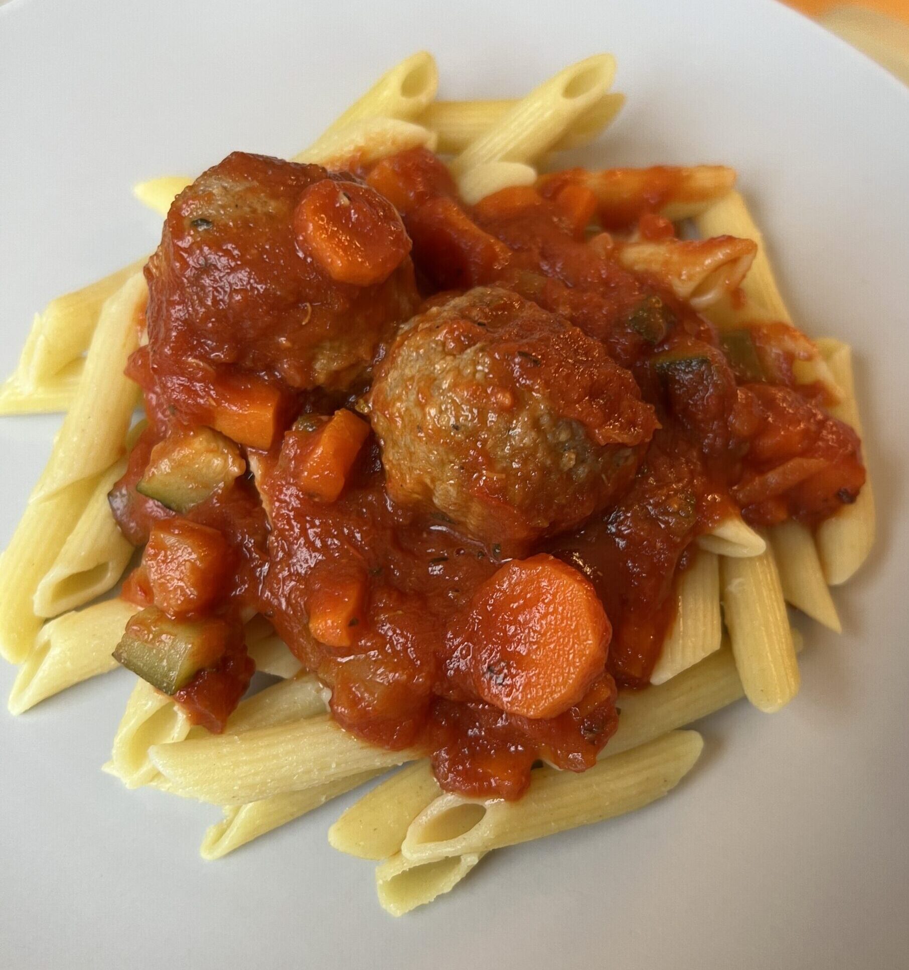 Pasta and Meatballs